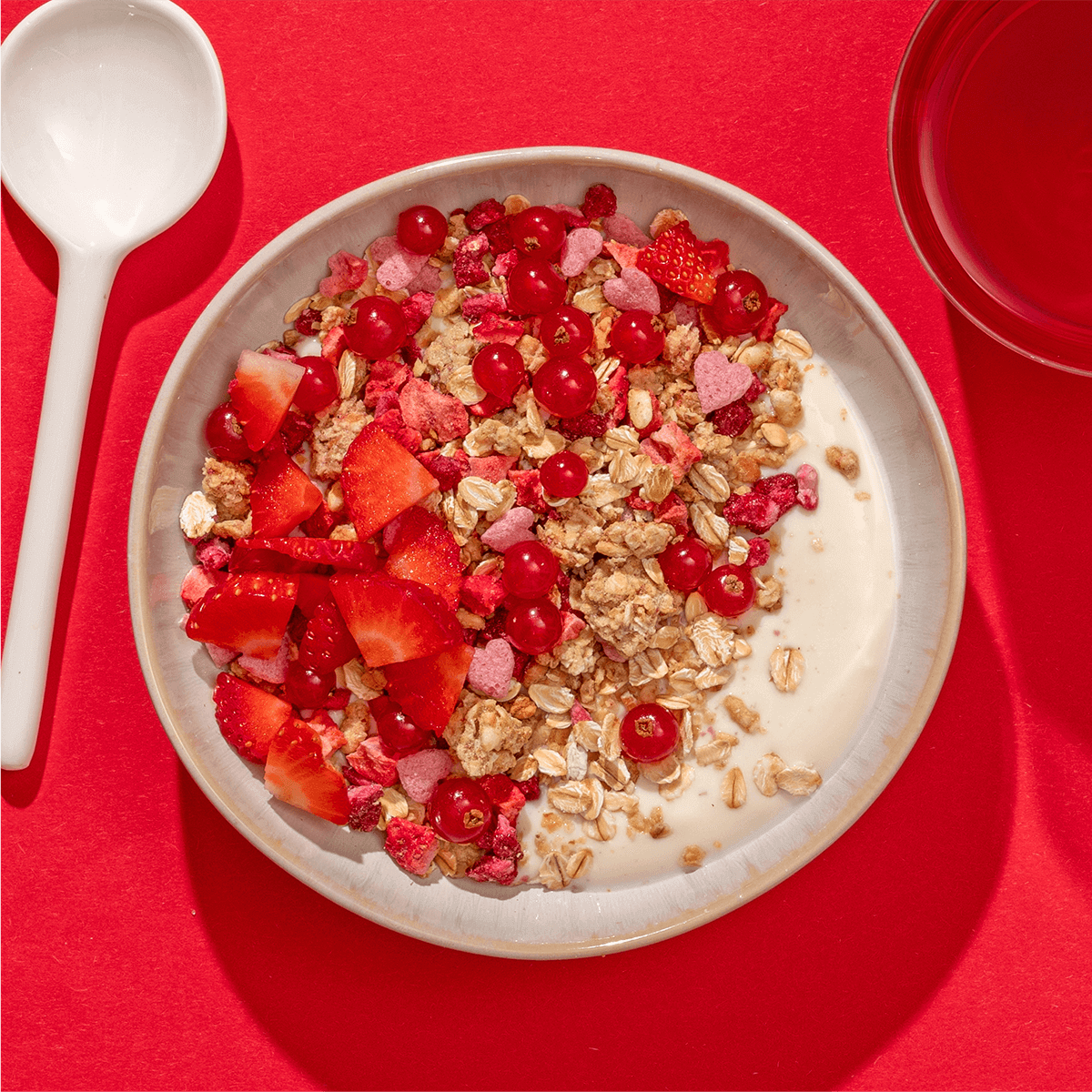 mymuesli Bio Low Sugar Berry Crunch Müslischale
