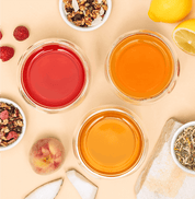 Tree of Tea 3er Mini Früchtetee Set in Teegläsern