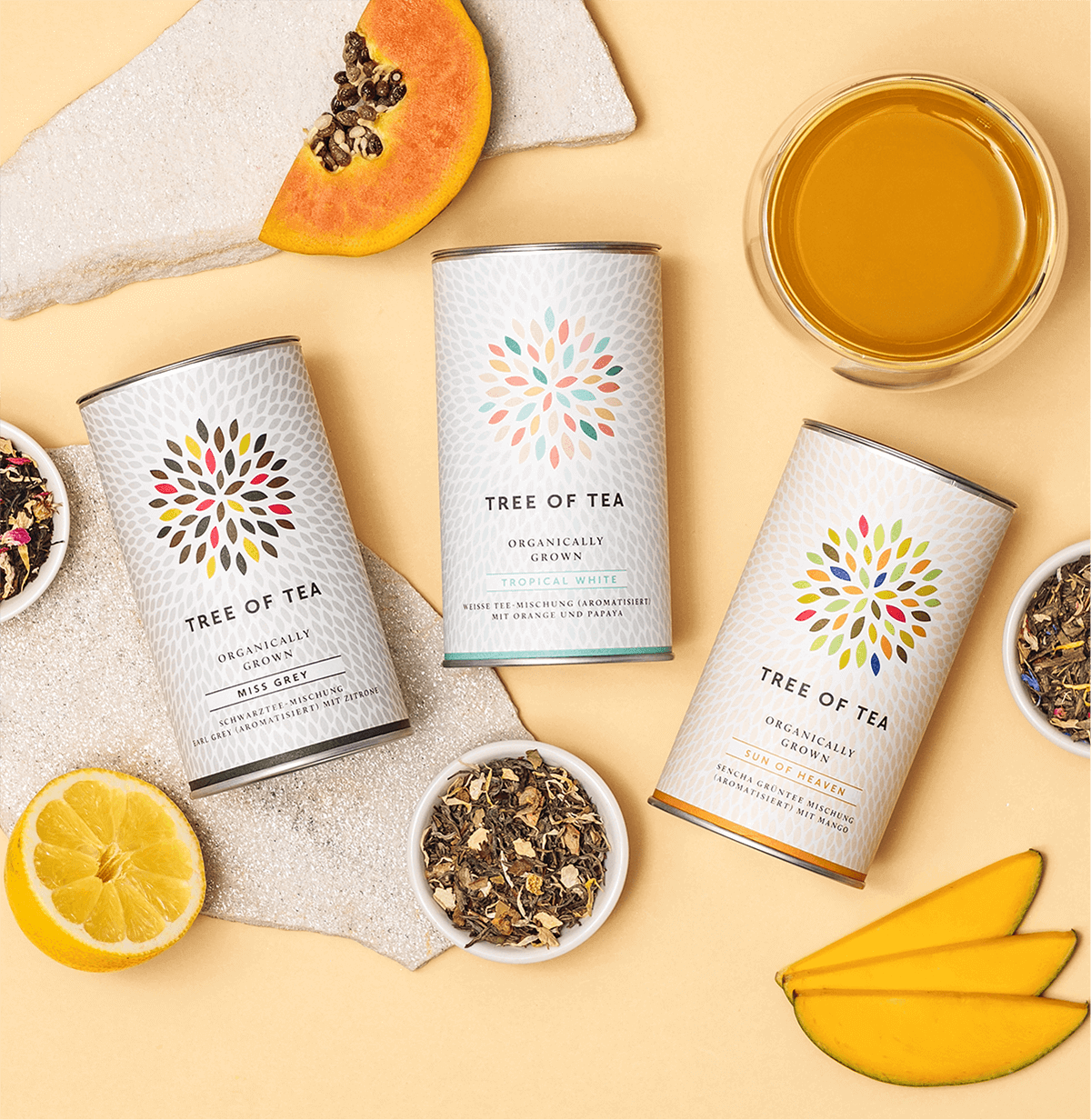 Das perfekte Geschenk für Teeliebhaber:innen: Tree of Tea Breakfast Tea Set mit 3 leckeren Bio Tees