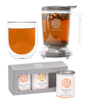 Tree of Tea Tea Maker im Set mit Tee und Teeglas