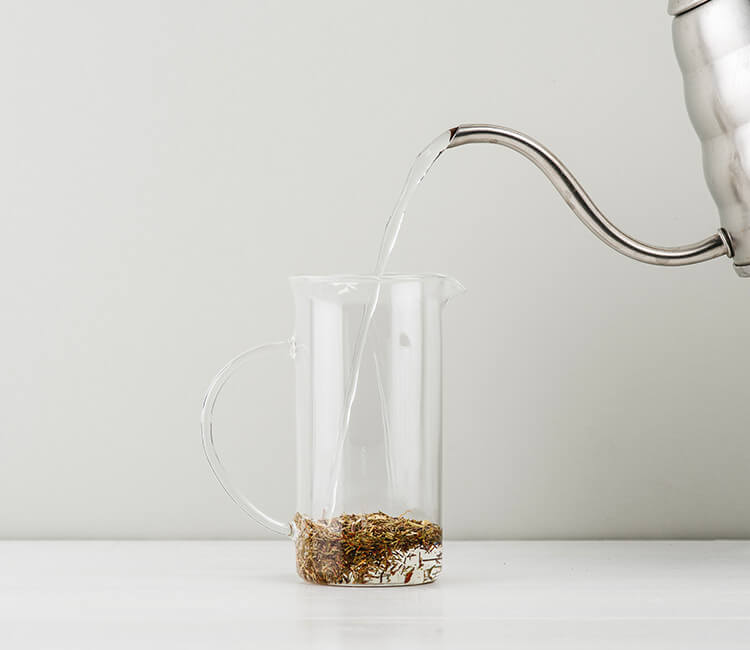 Tree of Tea Roi Lemon Rooibostee Wassertemperatur