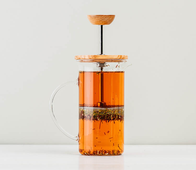 Tree of Tea Roi Lemon Rooibostee Ziehzeit