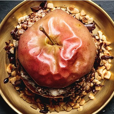 Winterlicher Bratapfel