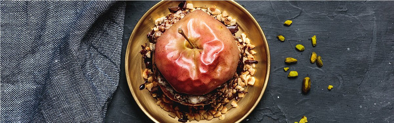 Winterlicher Bratapfel