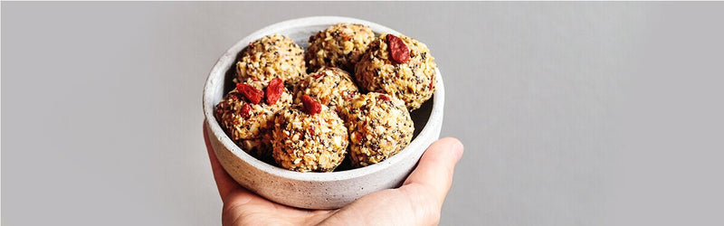 Power Balls in einer Schüssel