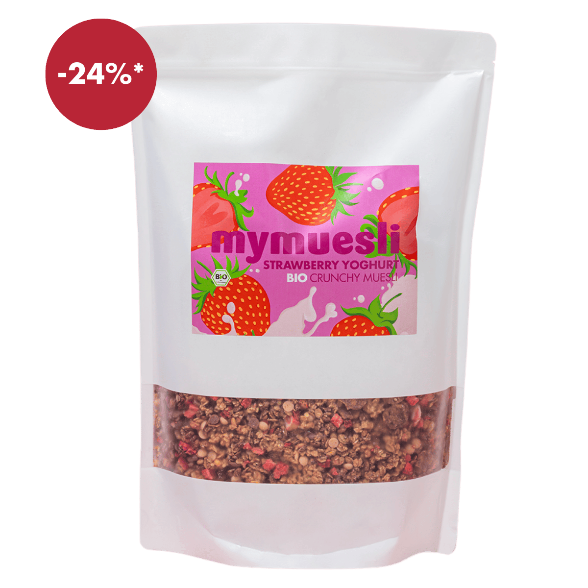 Großpackung Strawberry Yoghurt Crunch, 1,75kg