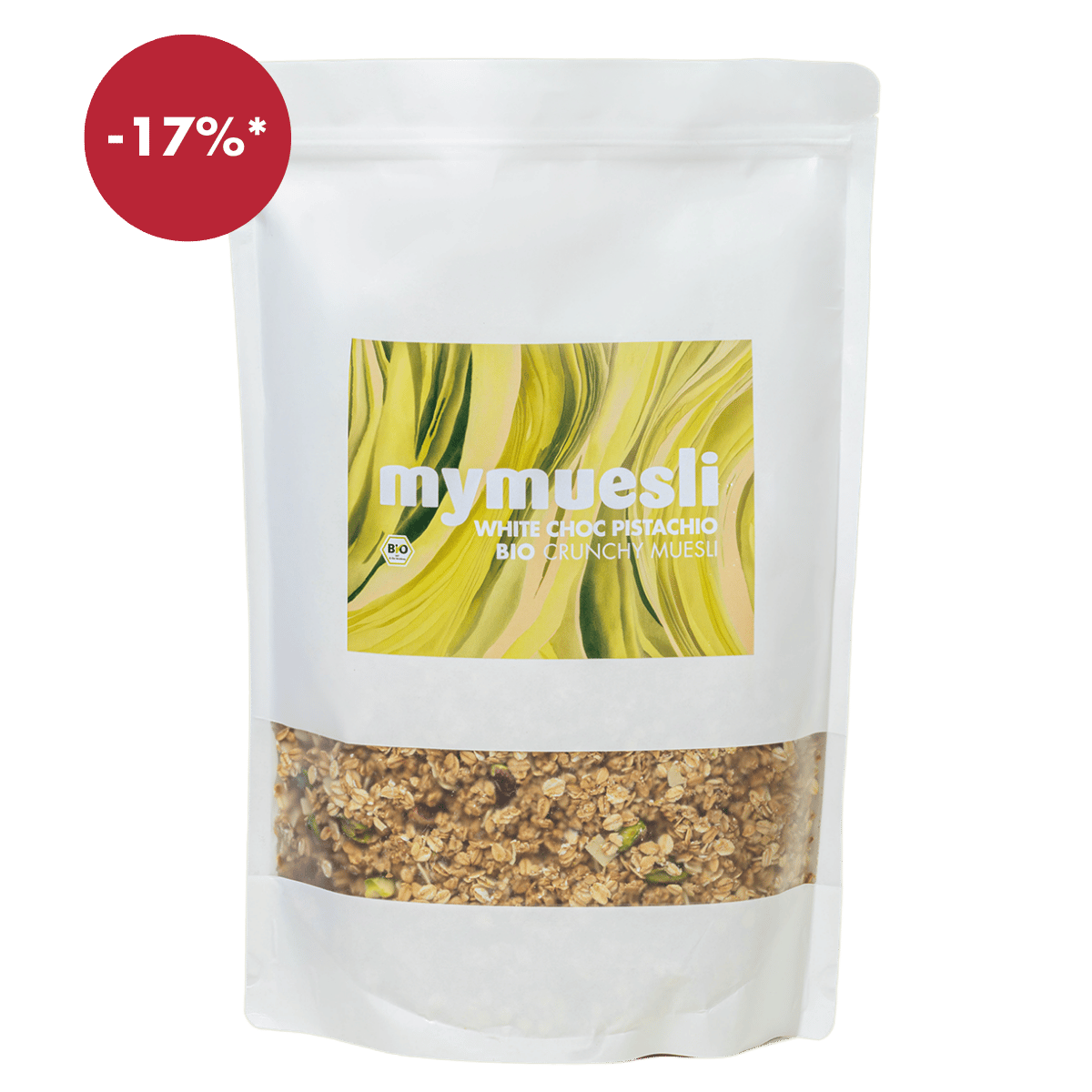 Großpackung White Choc Pistachio Crunch, 1,75kg