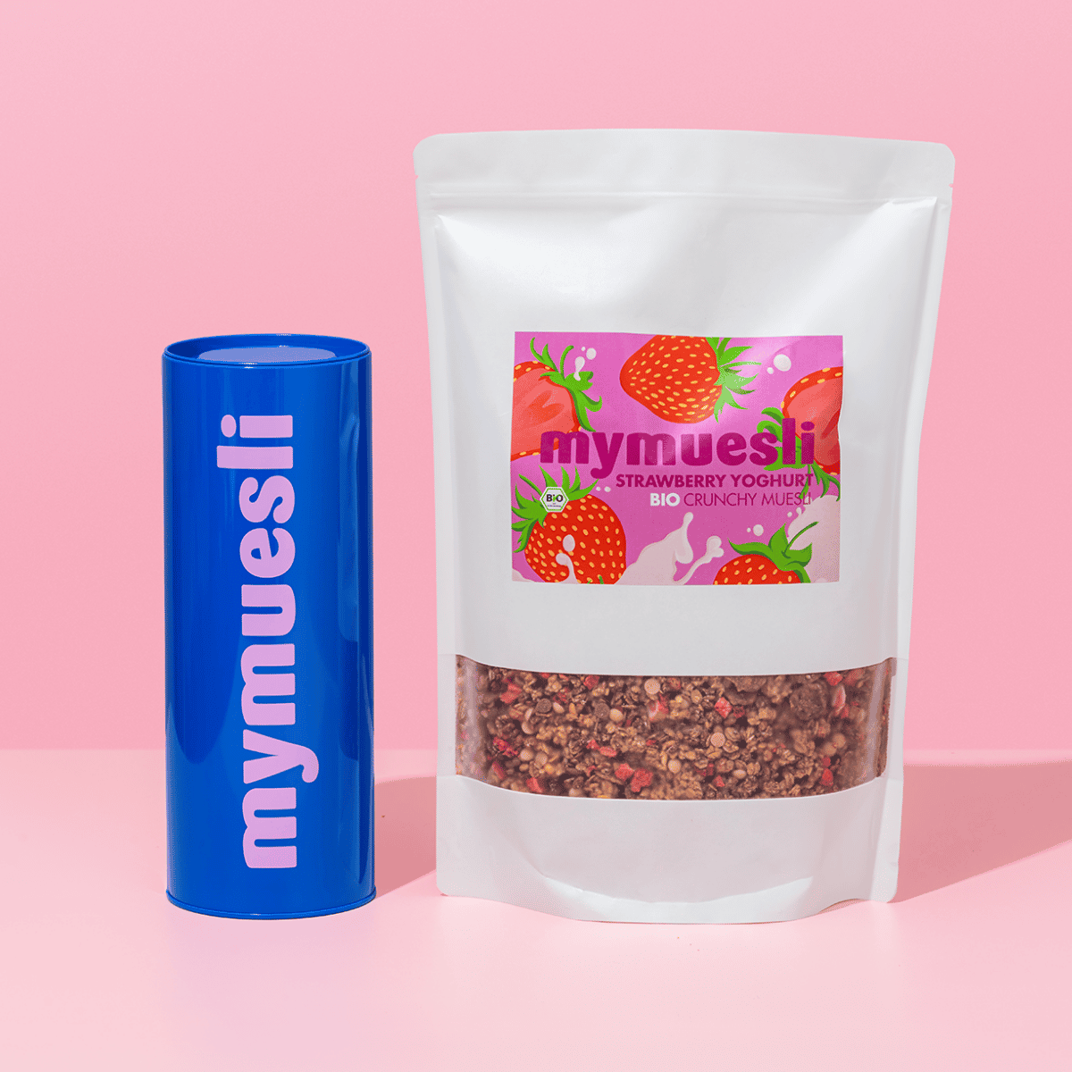 Pack de réserve Strawberry Yoghurt Crunch & boîte de conservation
