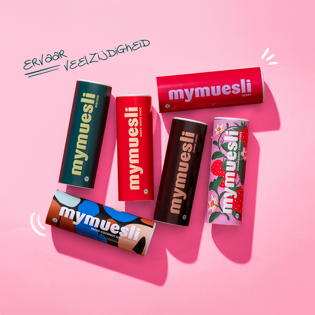 Veelzijdige muesli bij mymuesli