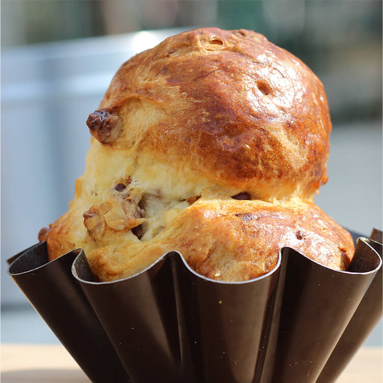 Schoko-Brioches in Förmchen