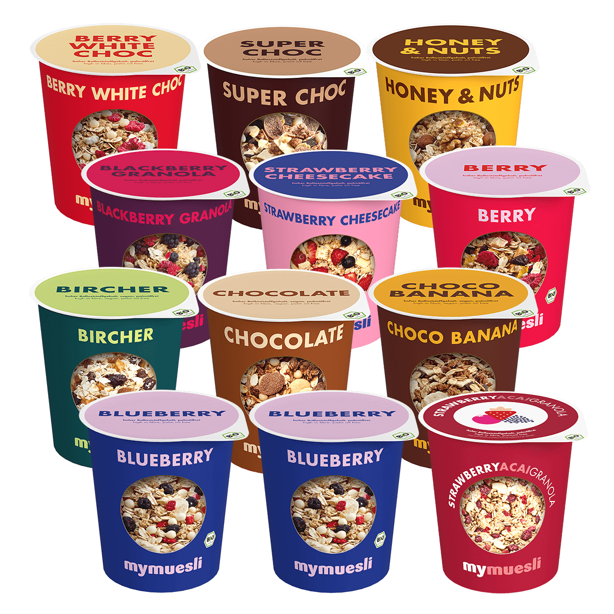 mymuesli2Go Probeerpakket 12-Pack