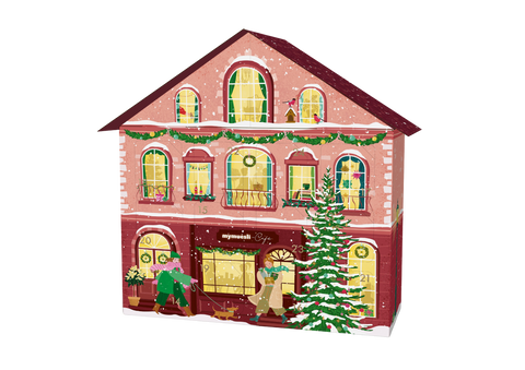 De muesli-adventskalender