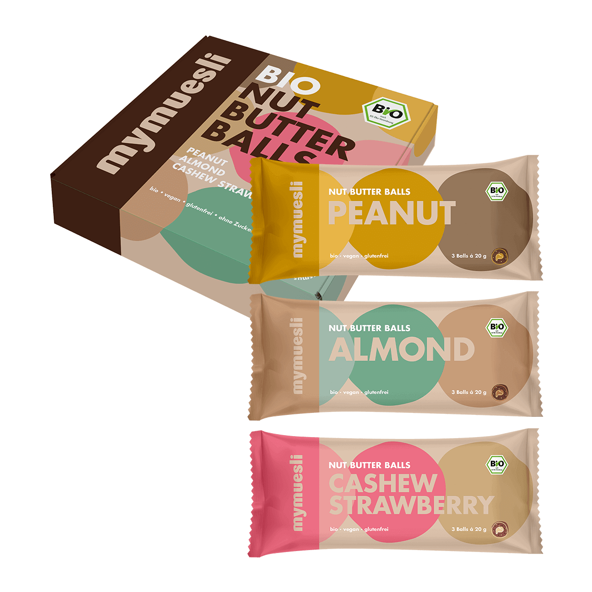 Nut-Butter-Balls, 3er Box