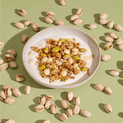 Voorraadpakket White Choc Pistachio Crunch & Bewaardoos