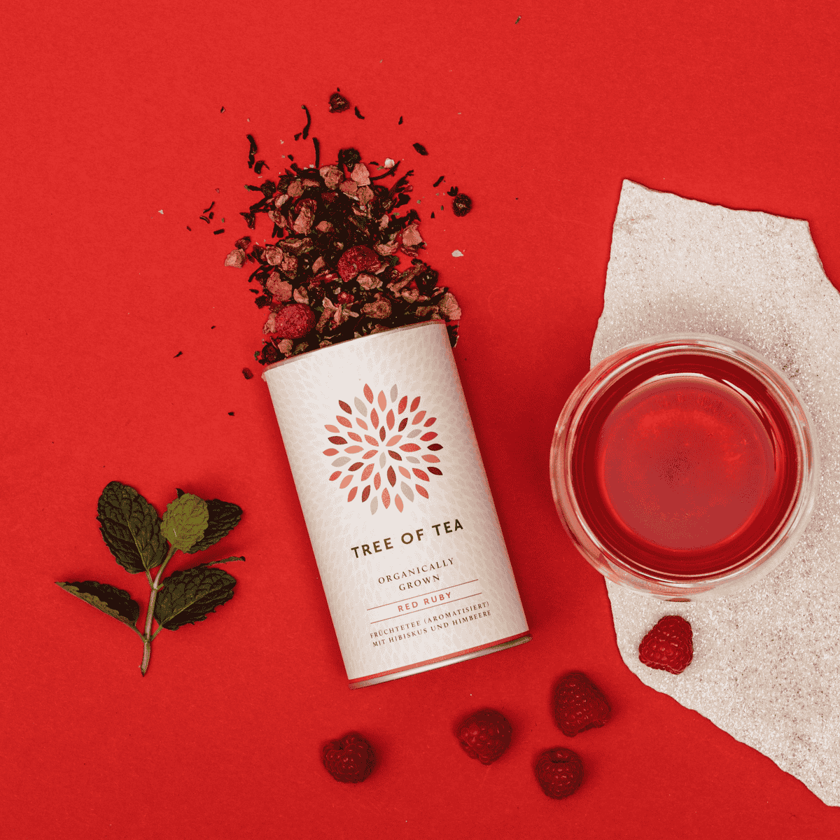 Tree of Tea  Red Ruby Vruchtenthee (120g)