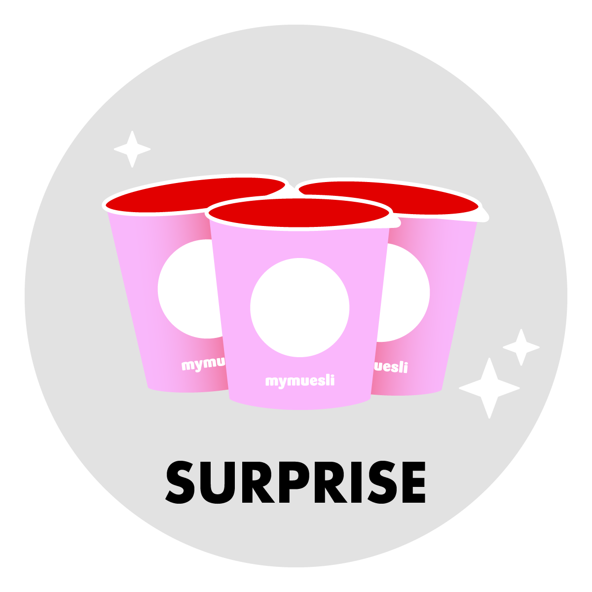 Surprise mymuesli To-Go mit kurzem MHD
