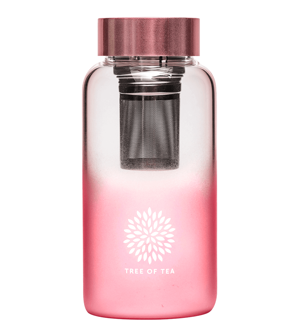 Tree of Tea Ice Tea Bottle, rosa