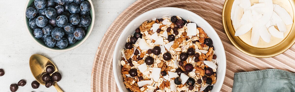 Moodbild Blueberry Coconut Almond Granola