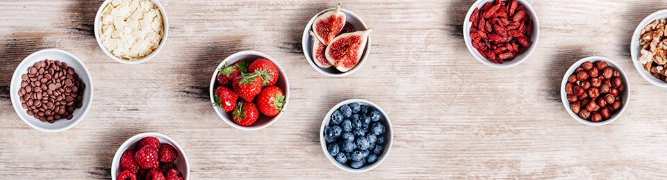 Biologische muesli mixer zelf samenstellen
